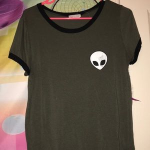 alien crop top